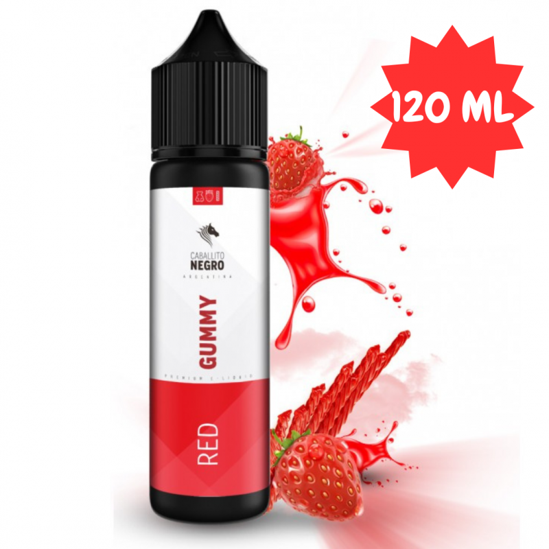 Red Gummy 120ml 3mg