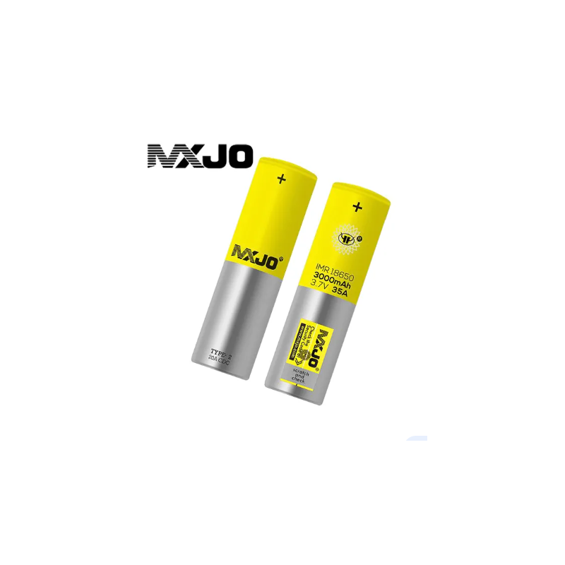 Baterías MXJO 18650 3000mAh 20A / TYPE 2 (max pulse 35A)