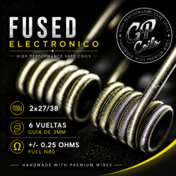 FUSED 0.25 ohm 3mm
