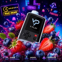 VPLAY Retro Games Bluerazz Bash 20.000 puff