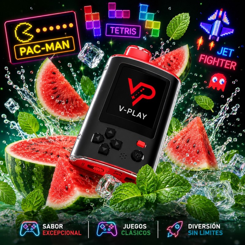 VPLAY Retro Games Watermelon Breeze 20.000 puff